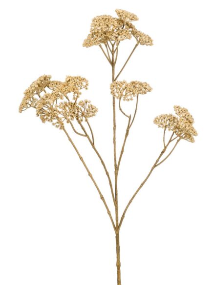 achillea cream artificial flower of autumn winter 2025 collection