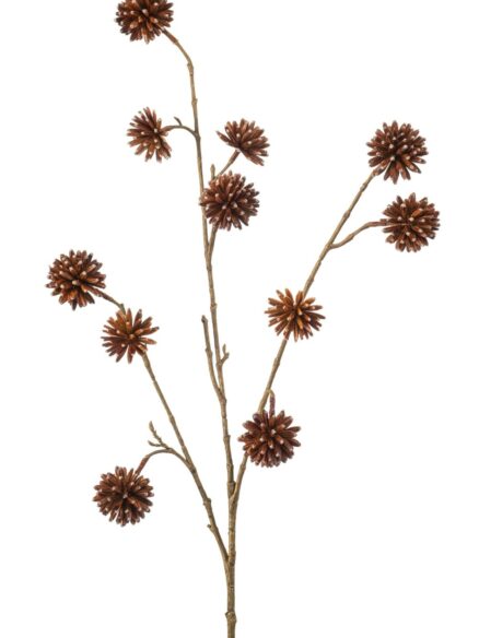 camptotheca spray brown autumn winter 2025 collection of artificial flowers